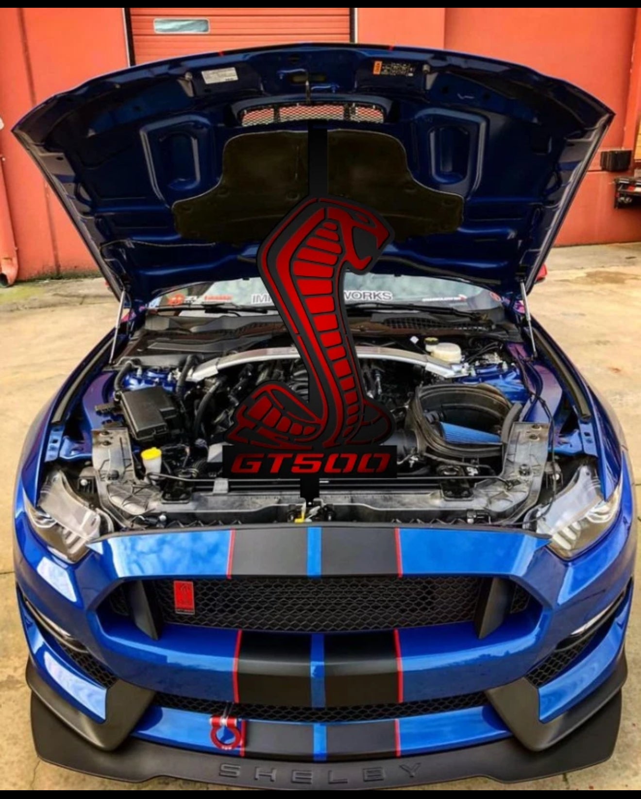 Mustang Shelby Hood Prop GT500/GT350