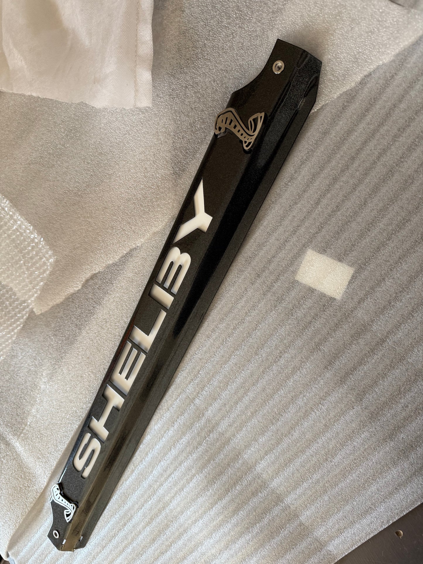 WHITE EDITION GT500/GT350 RADIATOR PLATE