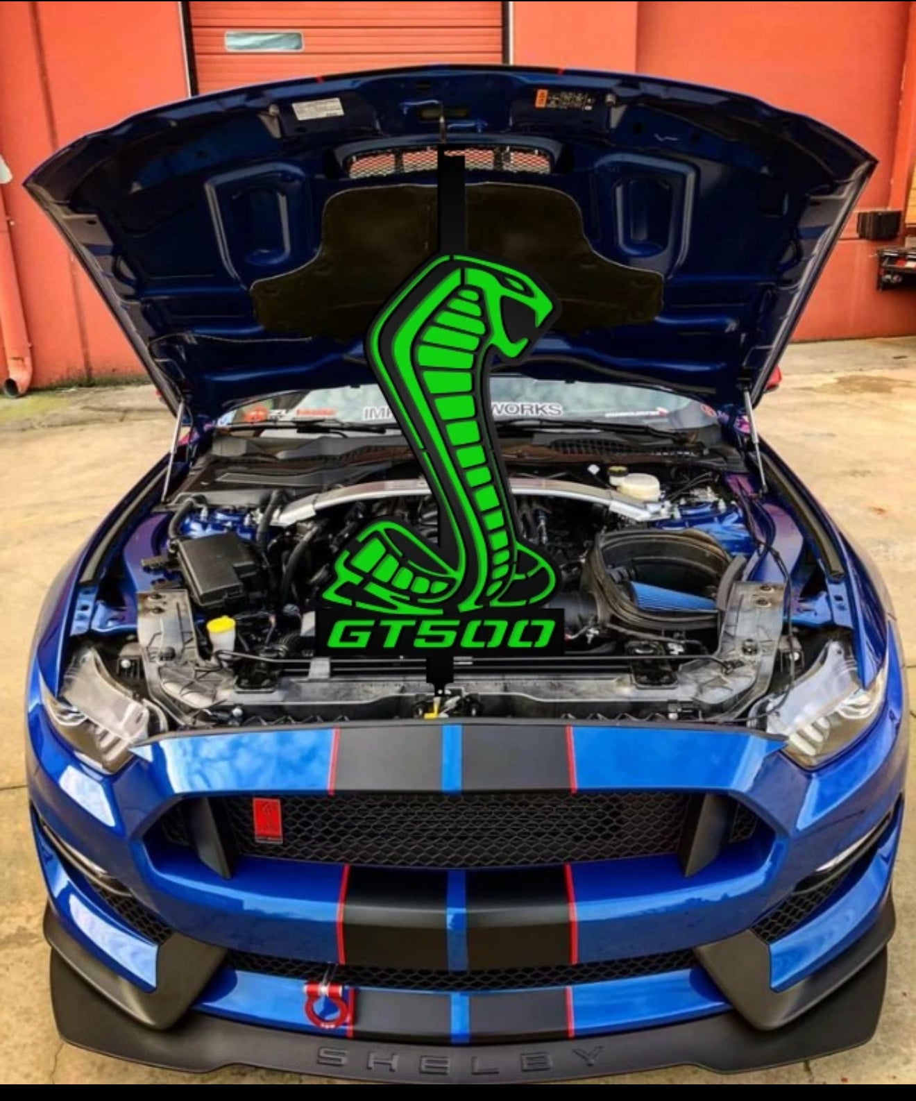 Mustang Shelby Hood Prop GT500/GT350
