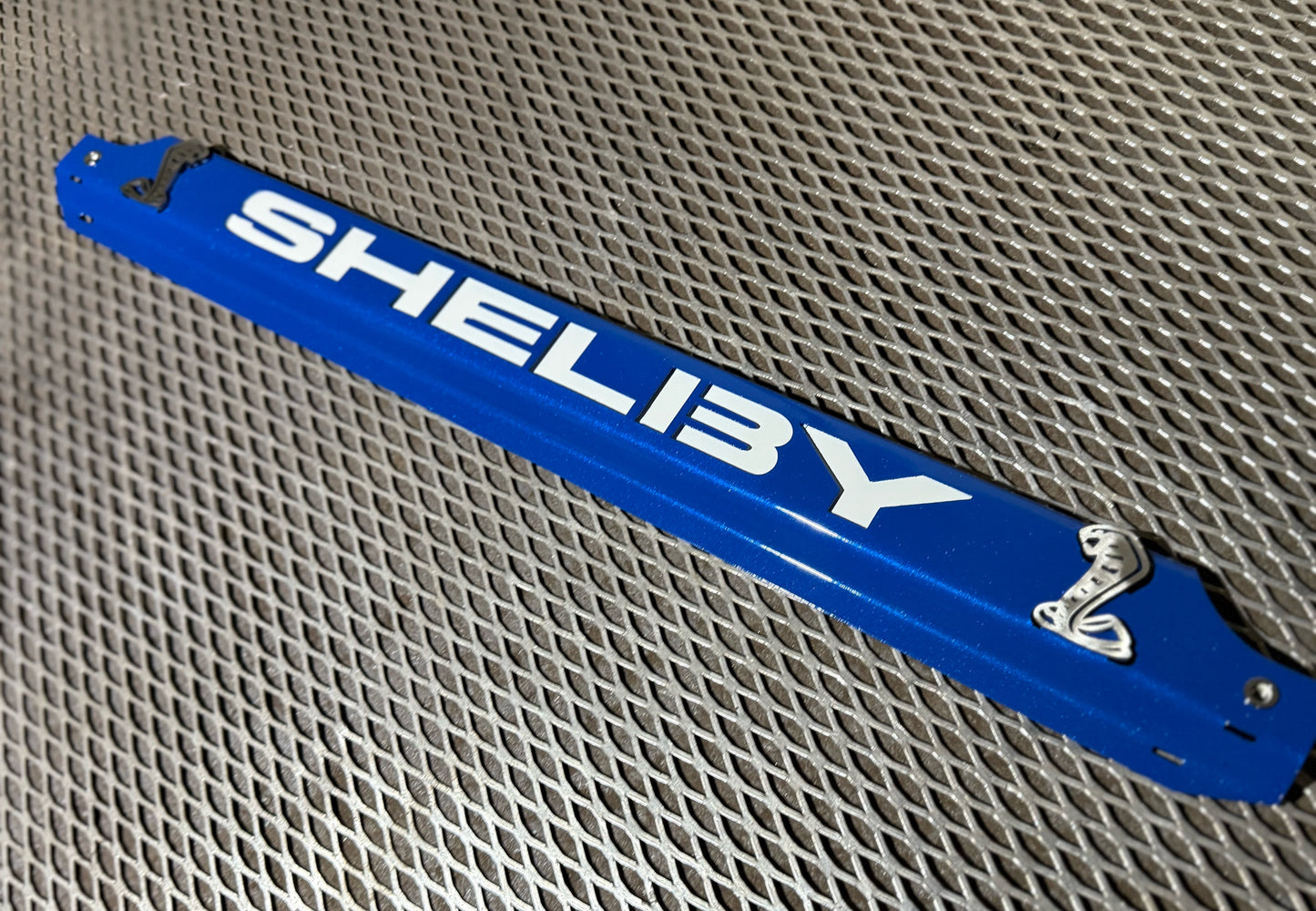 VELOCITY BLUE GT500/GT350 RADIATOR PLATE