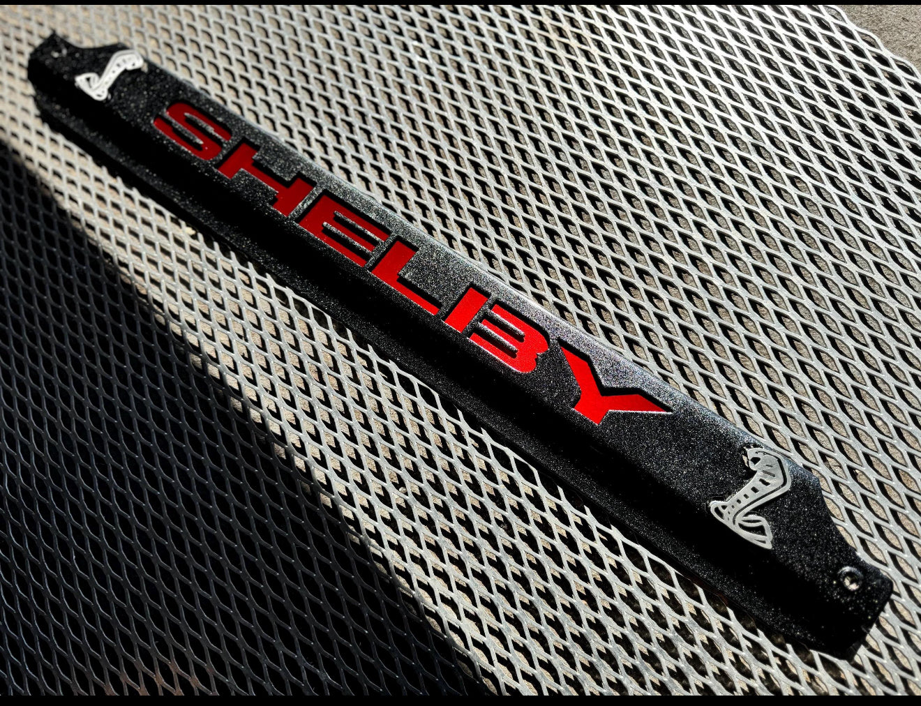 RED METALLIC EDITION GT500/GT350 RADIATOR PLATE