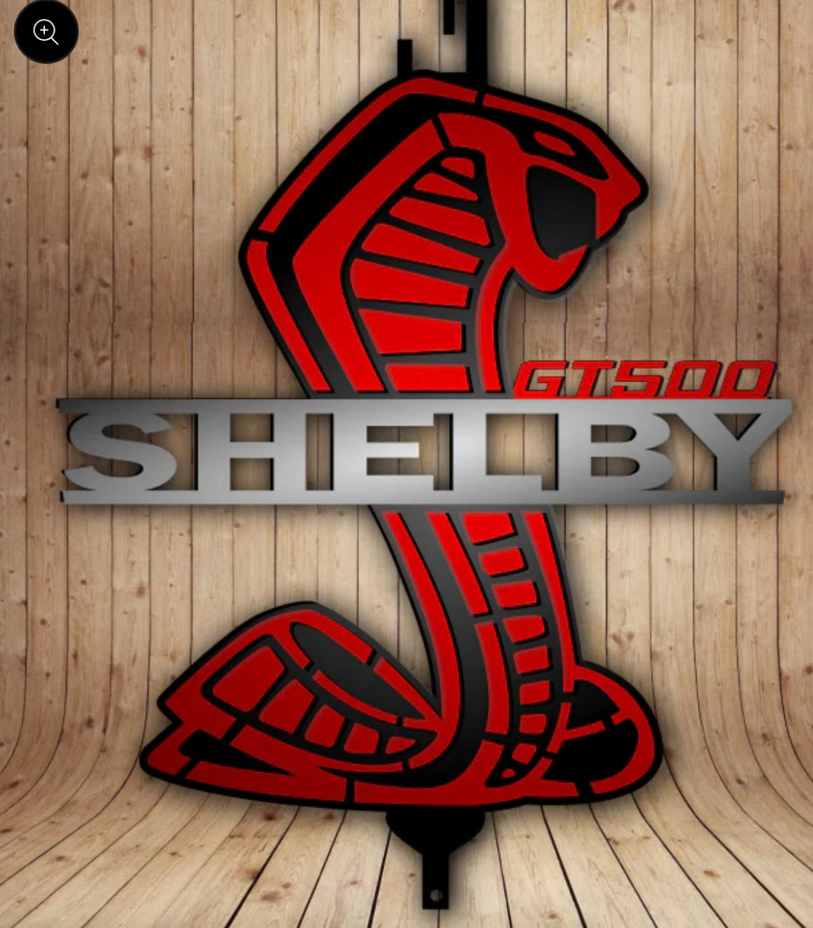RAPID RED SHELBY HOOD PROP