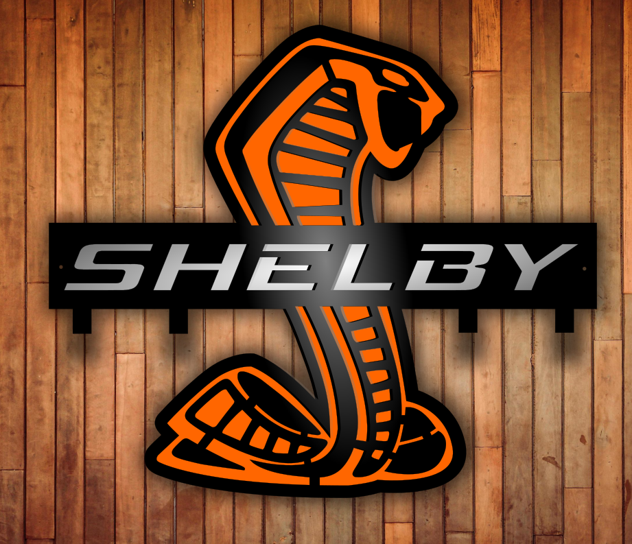 CUSTOMIZABLE Shelby american key hanger