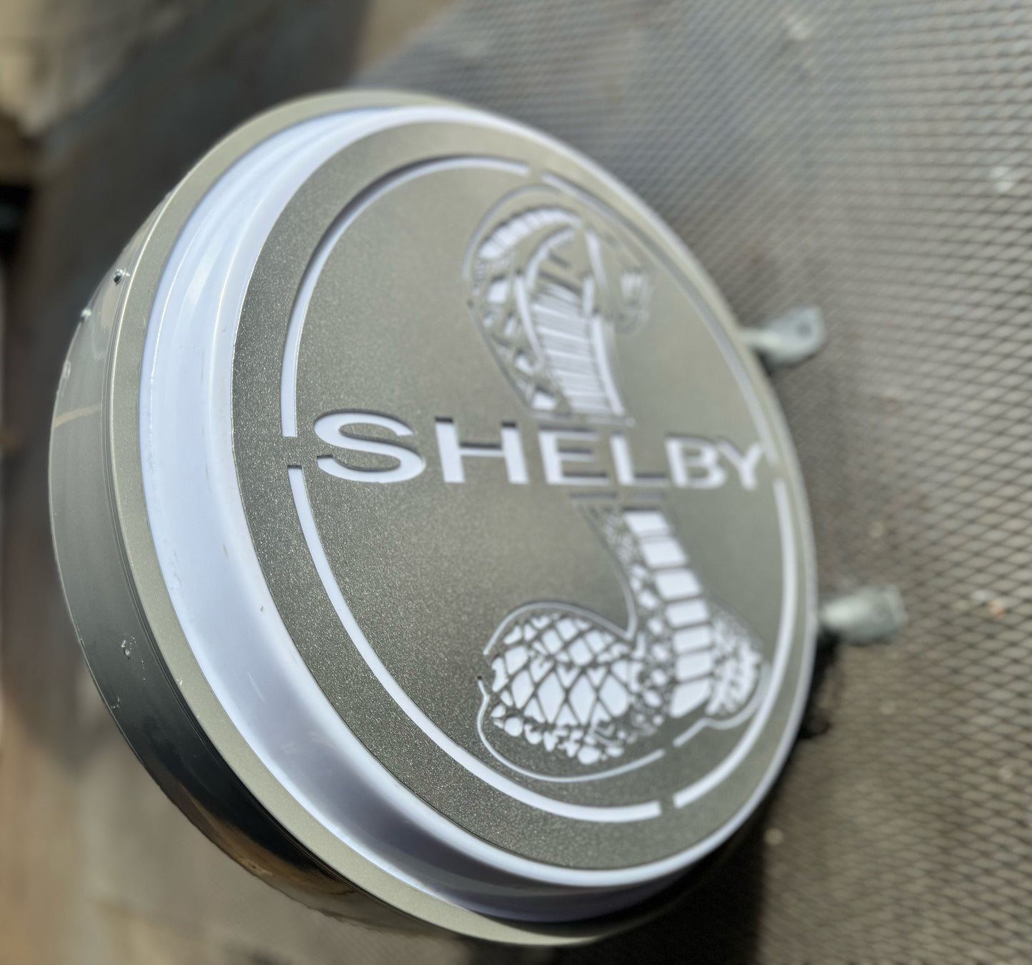 20"Round LED Light Box Shelby Sign Double Side