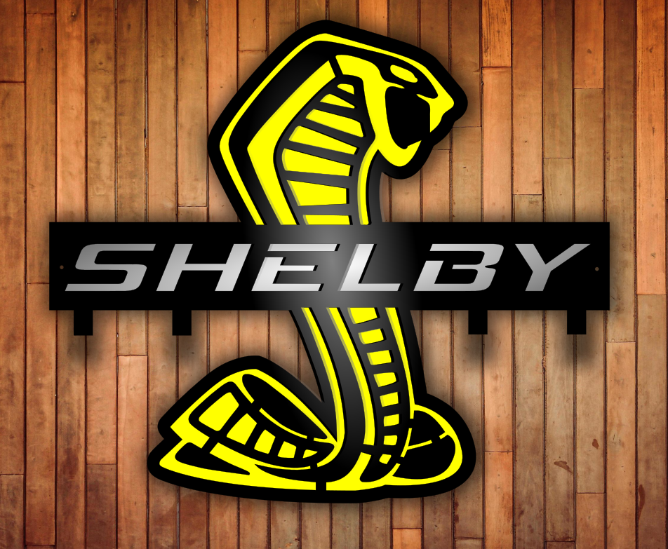 CUSTOMIZABLE Shelby american key hanger