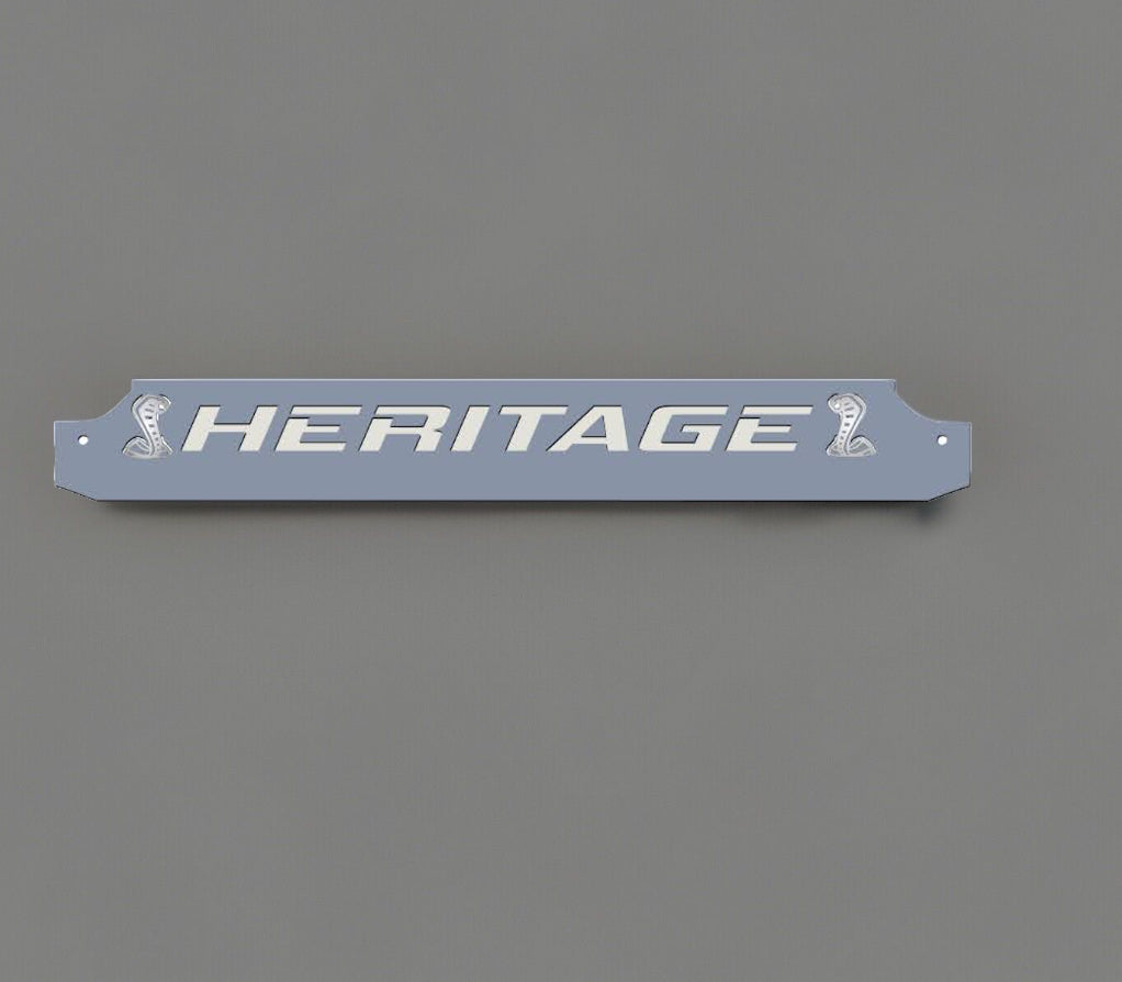 HERITAGE EDITION GT500/GT350 RADIATOR PLATE