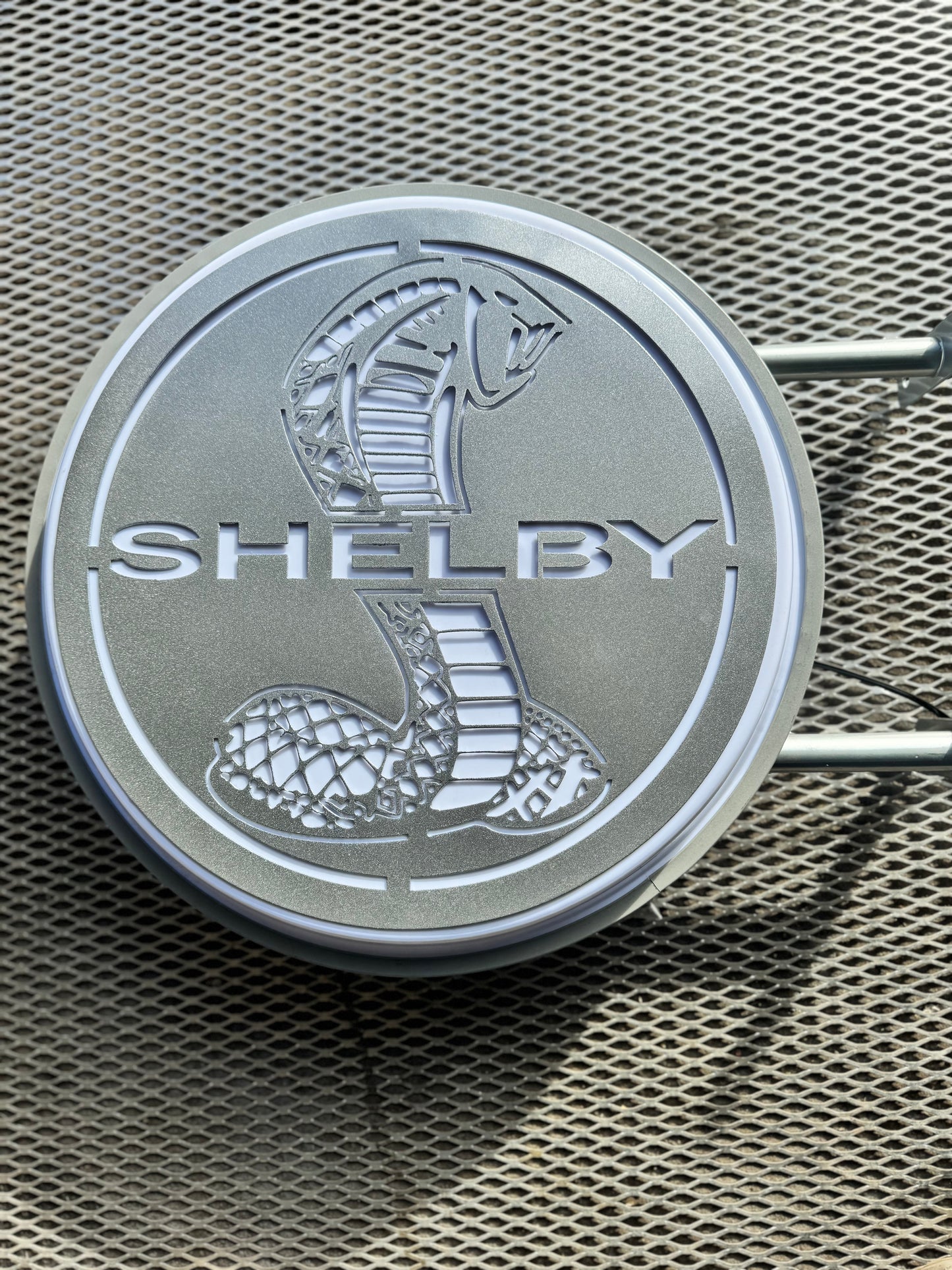 20"Round LED Light Box Shelby Sign Double Side