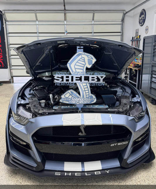 Shelby heritage edition Cftp gt500 hood prop, brittany blue