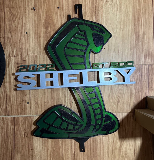 2022 Shelby gt500 hood prop, eruption green