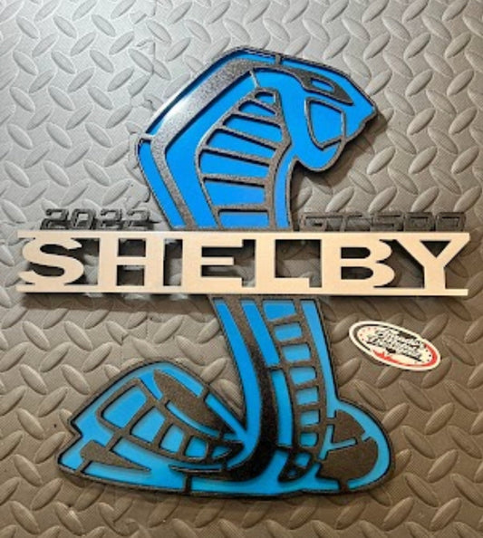 2022 Shelby gt500 hood prop, grabber blue